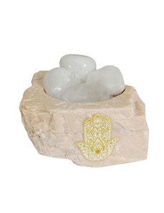 BOWL HAMSA COM CRISTAIS