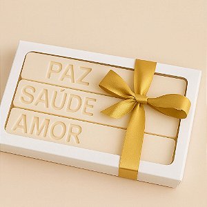 TRIO DE VELAS INTENÇÕES | DECORATIVAS | COLEÇÃO DESEJO A VOCÊ