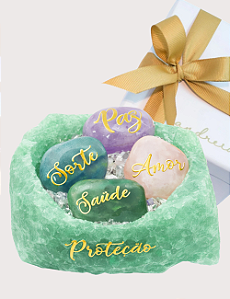 BOWL DA GRATIDÃO COM PEDRAS DA FELICIDADE