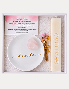 GIFT BOX ACEITA SER MINHA DINDA / MEU DINDO?