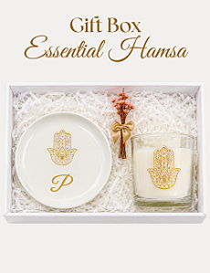 GIFT BOX ESSENTIAL HAMSA | PERSONALIZADO | COLEÇÃO SHANÁ TOVÁ