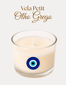 VELA ECOLOGICA PETIT OLHO GREGO - 150g | COLEÇÃO SHANÁ TOVÁ
