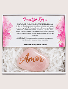 PEDRA ROLADA NA GIFT BOX | DESEJO A VOCÊ