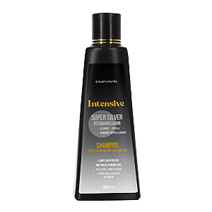 Intensive - Shampoo Super Silver Desamarelador Brancos E Grisalhos - 300ml