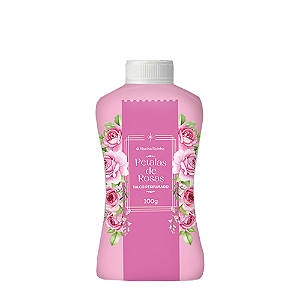 Talco Perfumado - Pétalas De Rosas - 100g