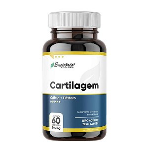 Cartilagem De Tubarão - 500mg - 60 Cápsulas