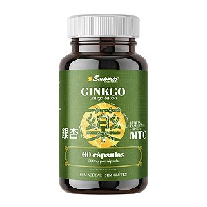 Mtc Ginkgo Biloba - 500mg - 60 Cápsulas