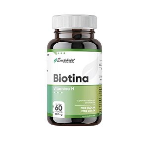 Biotina - 500mg - 60 Cápsulas