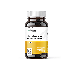 Uxi Amarelo e Unha de Gato - 500mg - 60 Cápsulas
