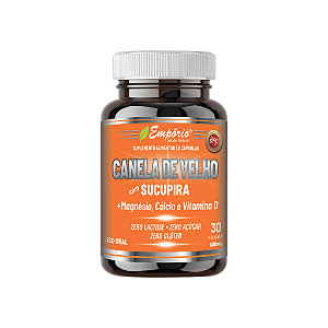 Canela de Velho Com Sucupira - 500mg - 30 Cápsulas