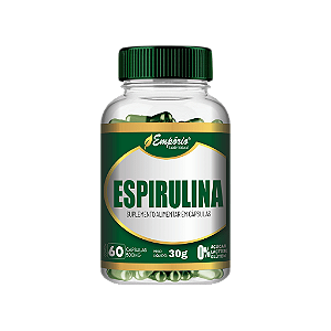 Espirulina - 500mg - 60 Cápsulas