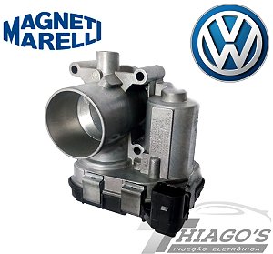 Corpo de borboleta - TBI Volkswagen Fox / Gol / Voyage 1.0 / Kombi 1.4 Gasolina - 030133062J / 44GTE3V/D