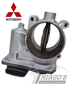 *(SÓ COM TROCA)* Corpo de borboleta- TBI Mitsubishi L200 /Triton/ 2.4 /Diesel/ 1450A209