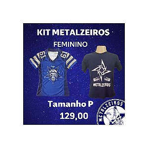 Kit 2 Metalzeiros Feminino Tam P