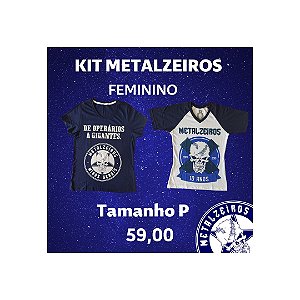 Kit 3 Metalzeiros Feminino Tam P