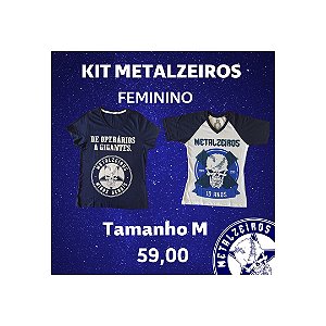 Kit 1 Metalzeiros Feminino Tam M