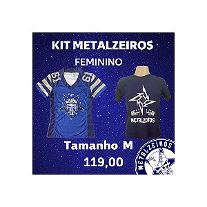 Kit 3 Metalzeiros Feminino Tam M