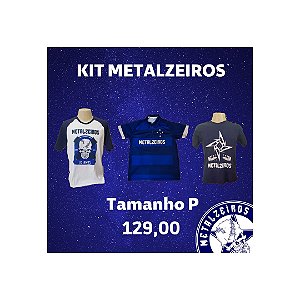Kit 1 Metalzeiros Tam P