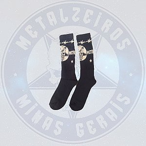 Meia Metalzeiros Azul