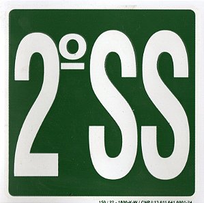 PLACA INDICATIVA - 2° SUBSOLO