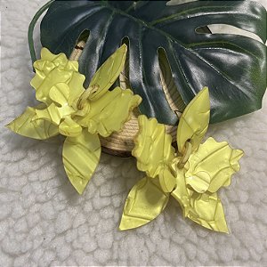 Brinco Flor Orquídea