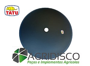 0601030001 TATU DISCO LISO 24" X 4,75 MM Ø 1.1/2" (TATU / CIVEMASA)