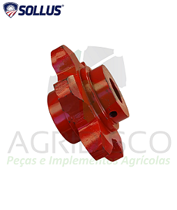 0146-0022 ENGRENAGEM 06 DENTES MOVIDA 30 MM SPANDER (SOLLUS)