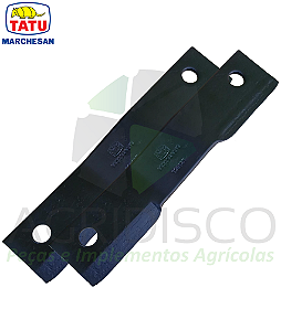 0501050773 PAR FACA DA ROÇADEIRA CM 532 X 95 X 11ANTI-HORÁRIO (CORTE DUPLO)