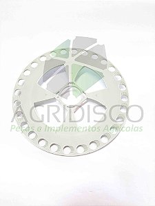 DISCO MILHO 28 FUROS RAMPFLOW MODELO UNIVERSAL 11,5 MM - VERDE CLARO