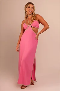 vestido kyra chicle