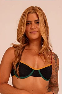 sutiã meia taça irie reggae