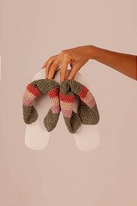 chinelo crochê wild soul #3