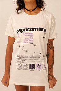 T-shirt signo capricorniana