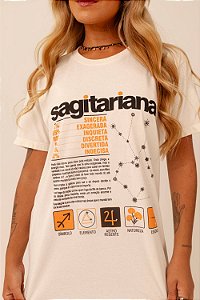 T-shirt signo sagitariana