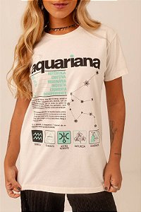 T-shirt signo Aquariana