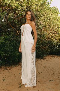 CALÇA SUSSU BORDADA AURORA