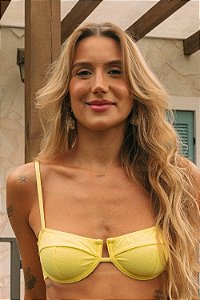 SUTIÃ MEIA-TACA LAYLA LIMONCELLO