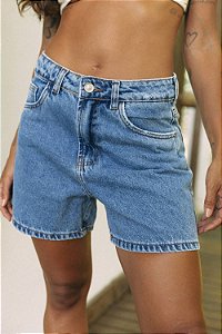 bermuda vintage jeans escuro #2