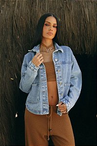 JAQUETA BOXY JEANS