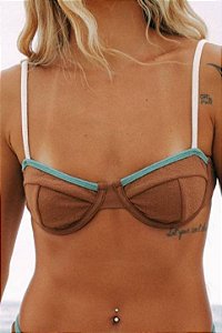 SUTIÃ MEIA-TAÇA LILA VINTAGE SUN