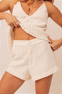 SHORT LUISA OFF WHITE