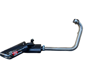 Escapamento Esportivo Disarsz - FZ 25 / Fazer 250 (2018 - 2025) - Curva Inox