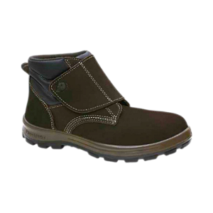 BOTA NOBUCK VELCRO MARROM PVC - PROTEFORT - C.A 42466