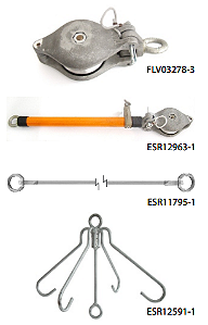 ESR12981-1 - KIT PARA INSTALAÇÃO DE ESFERA POR CORDA - RITZ