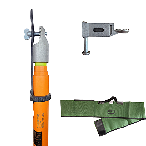 Vara De Manobra Telescópica 4 Elementos VTT-1/4 Com Sacola e Cabeçote