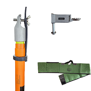 Vara De Manobra Telescópica 3 Elementos VTT-1/3 Com Sacola e Cabeçote