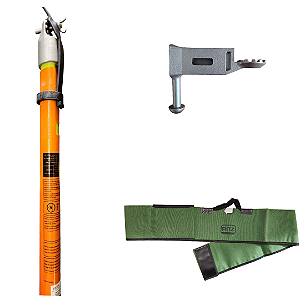 Vara De Manobra Telescópica 2 Elementos VTT-1/2 Com Sacola e Cabeçote