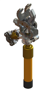 RHG4228-16SJ Grampo De Aterramento Multiangular Fixo em Bastão