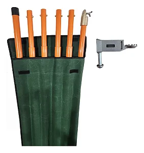 VMR-90/E - Vara de Manobra Seccionavel 06 Elementos Com Sacola e Cabeçote