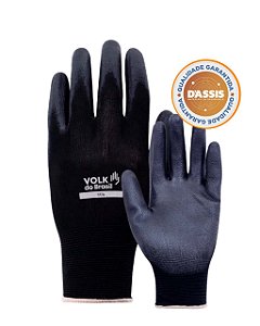 Luva de PU Tátil Black - Volk - CA 30916